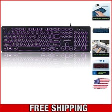 Periboard-317R - Ergonomic USB Keyboard with Easy Access Hotkeys & Backlighting picture