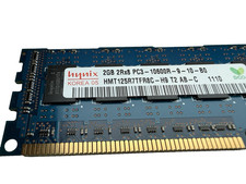 Hynix 2GB DDR3 RDIMM PC3-10600R DDR3-1333 ECC Reg 240-Pin HMT125R7TFR8C-H9 picture