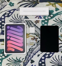 Apple iPad mini 6th Gen 64GB WiFi Purple + Apple Pencil 2 + Original Box picture