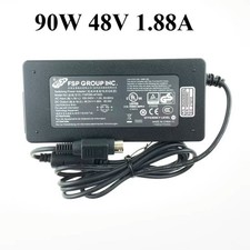 Original FSP 90W 48V 1.88A Charger FSP090-AFAN3 4 Pin Tip Power Supply Adapter  picture