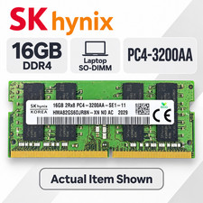 SK hynix 16GB DDR4 3200MHz PC4-3200AA Laptop RAM SODIMM HMA82GS6DJR8N-XN picture