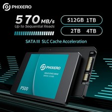 P500 128GB SATA SSD 3D NAND Internal SSD 2.5 Inch SATA III UP To 550MB/s picture