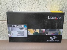 Lexmark X746A4CG Cyan Toner Cartridge X746, X748  New Sealed picture