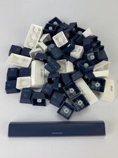 MageGee Mini 60% Gaming Keyboard Replacement Keys Blue and White picture