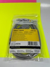 StarTech.Com SCNM9FF Serial Modem Cable 10ft. DB9 Female RS232 - NEW Fast Ship picture