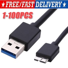 Micro USB 3.0 Cable High Speed Data SYNC For HDD External Hard Drive LOT picture