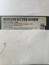 Murder by the Dozen, IBM, Jr, Game on 5.25 Floppy disk. Thunder Mountain picture