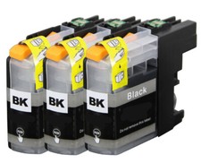 3P XL BLACK Printer Ink fits LC203 LC201 MFC-J680DW MFC-J885DW MFC-J4420DW picture