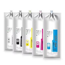 1000ml 5 Colors Ink DTF Bags Textile Ink DTF Printing For MUTOH VALUEJET 628D picture