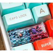 Artisan Resin Epoxy 1U Pokemon Keycap – Handmade Custom Mechanical Keyboard Key picture