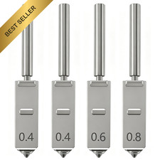Anycubic Hardened Steel Nozzle Kit 4 Pack 0.4 0.6 0.8 mm S1  Max  Combo picture