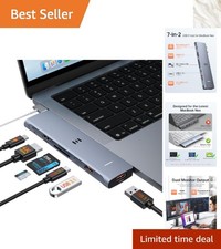 Sleek USB C Multiport Hub for MacBook Neo/Air/Pro - Efficient Data & Power picture