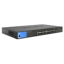 Linksys LGS328PC 24-Port Managed Gigabit PoE+ Switch with 4x 1G SFP Uplinks picture