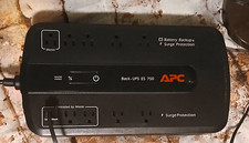 APC Back-UPS ES 750 BE750G 750VA/450W UPS Battery Backup 10 Outlets Black picture