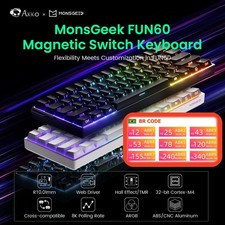 Akko MonsGeek FUN60 Mechanical Keyboard Magnetic Switch 60% Gaming Keyboards T picture