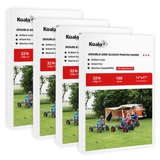 Koala Double Sided Photo Paper 11x17 Glossy 400 Sheets 120g 32lb Inkjet Printers picture