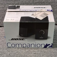 Bose Companion 2 Series III Multimedia Speaker System Black New Open Box picture