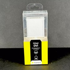 WHITE - KANEX CABLE MINI DISPLAYPORT TO DVI ADAPTER FOR MACBOOK IADAPTDV picture