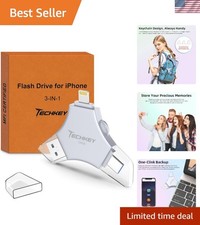 Compact 128GB MFi Certified USB Flash Drive - Effortless Data Transfer Anywhere picture
