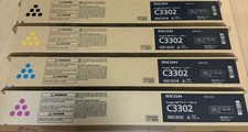 Genuine Ricoh imagio MP C3302 Toner Cartridge Full Set A13133-136 CMYK New picture