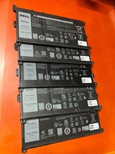 Lot of 5 Genuine Dell JPFMR 42Wh Laptop Batteries – Used & BIOS Tested picture