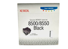 Genuine Xerox Phaser 8500/8550 Black Solid Ink 6 Piece Set 108R00672 picture