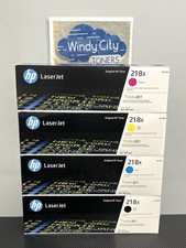 HP 218X High Yield Toner Set KCYM for LaserJet Pro 3201dw/MFP 3301 OEM NEW picture