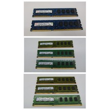 Lot of 8 pcs – RAM - Nynix 2gb 1Rx8 PC3 – 10600U, Samsung 2gb 1Rx8 PC3 – 10600U picture