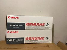 Lot of 2 Genuine Canon NPG-14 Black Toner Cartridge picture