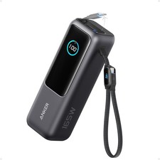 Anker Laptop Power Bank,25,000mAh Portable Charger with 165W 25,000mAh, Black picture