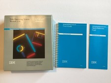 IBM DOS 3.30 Disk Operating System 1987 Complete Boxed 3.5 5.25 Floppy Disks picture
