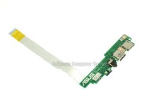 Q406D GENUINE ASUS AUDIO USB CARD READER BOARD W/ CABLE Q406D (CD48) picture