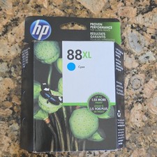 HP 88XL Genuine Original Cyan Inkjet Ink Cartridge for HP 88XL Printers picture
