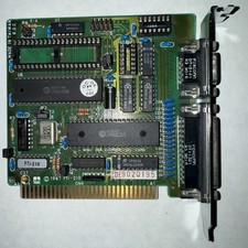DTK Mini 286 Courier I/O Card, a vintage ISA expansion card 1987 picture