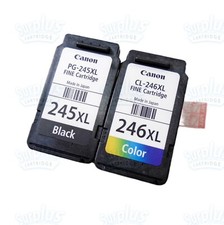 Genuine Canon PG-245XL High Yield Black & CL-246XL High Yield Clr Ink Cartridges picture