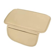 1x Car Armrest Elbow Rest Pad PU Leather Armrest Cushion with Storage Pocket picture