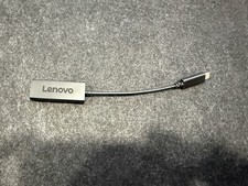 Lenovo USB-C to Ethernet Adapter Portable Black RJ-45 Female picture