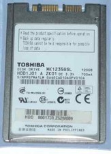 Toshiba MK1235GSL 120GB 1.8