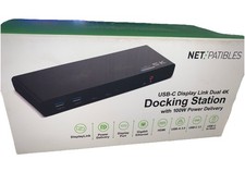 Net- Patibes  USB-C Triple 4K HDMI Docking Station 100 W picture