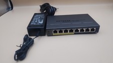 NETGEAR GS108PE v3 8-Port Gigabit Smart Managed Plus PoE Switch 4-Port PoE 53W picture