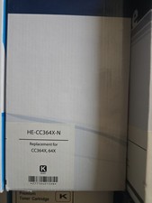 NEW  Premium Black Toner Cartridge (HE-CC364A-N) - Replacement for CC364A, 64A picture