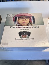 New Sealed HP Envy Photo 7855 Color WIRELESS INKJET All-in-One PRINTER Scan picture
