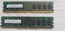 SAMSUNG 1GB (2 X512MB) PC2-5300U 667Mhz DDR2 Desktop Memory RAM M378T6553EZS-CE6 picture