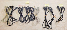 Lot of 9 Computer Power Cords Cables C13/Mixed Lengths 6' , 4' , 3' picture