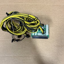 16-Port PSU Breakout Board X-Adapter V11 Chain Sync For HP Dell PSUs + 5 Cables picture