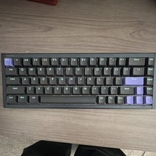NuPhy BH65 65% Mechanical Keyboard Wired USB-C Black Purple  picture