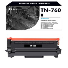 1PK TN760 Toner Cartridge for Brother MFC-L2710DW MFC-L2750DW TN-730 760 Toner picture