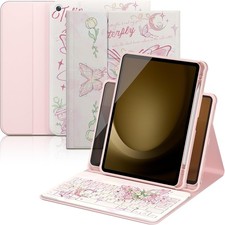 Case for Galaxy Tab A11 Plus 11-Inch, 360 Rotating Cover with Backlit Keyboard picture