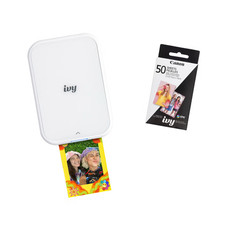 Canon IVY 2 Mini Photo Printer Bundle - White picture
