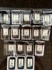 Lot of 17 CartridgesCanon  PIXMA Used PG-275XL Black CL-276XL Color EMPTY picture